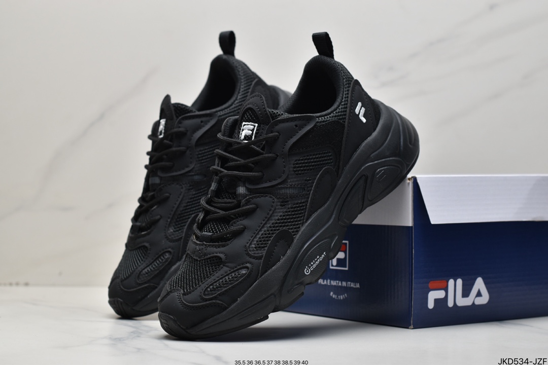 FILA couple models 2021 spring and summer new retro all-match sports daddy shoes F12W124156F