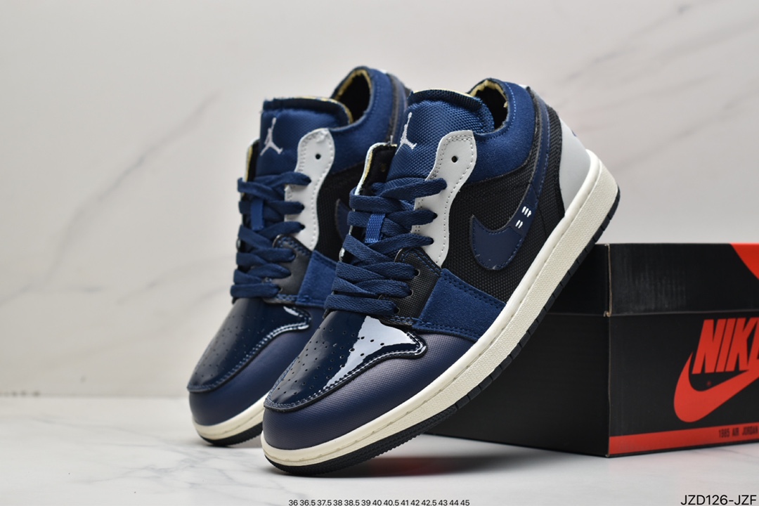 140 Air Jordan 1 Low ”White and Phantom” AJ1 乔1米白 复古文化板鞋 DN1635-100