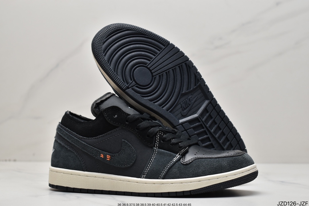 140 Air Jordan 1 Low ”White and Phantom” AJ1 乔1米白 复古文化板鞋 DN1635-100