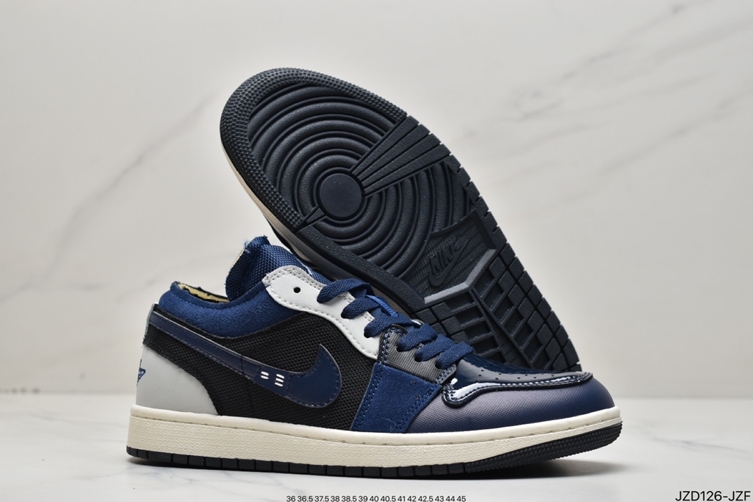 140 Air Jordan 1 Low ”White and Phantom” AJ1 乔1米白 复古文化板鞋 DN1635-100