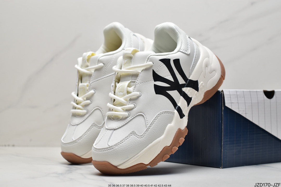 NY American Rugby Yankees Limited x MLB Big Ball Chunky A Running thick-soled daddy thick-soled casual sports jogging shoes