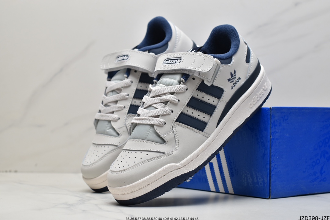 Adidas Clover Originals Forum Exhibit 84 Low Roman Series Velcro Low Help GV7613