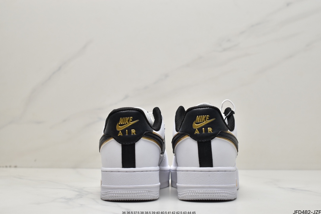 170 Nike Air Force 1 React LV8 白黑金 DA8481-100