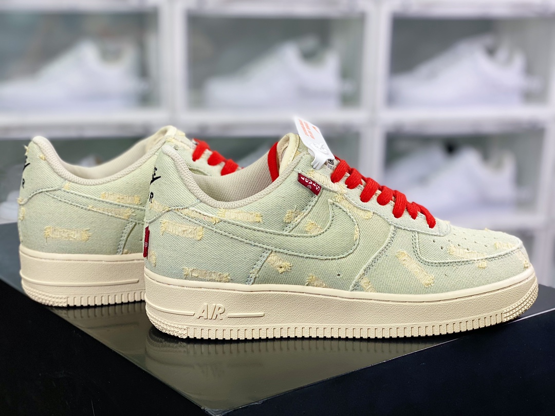 240 Levi's x By You x Air Force 1 Low 'Exclusive Denim'空军一号低帮315122-112