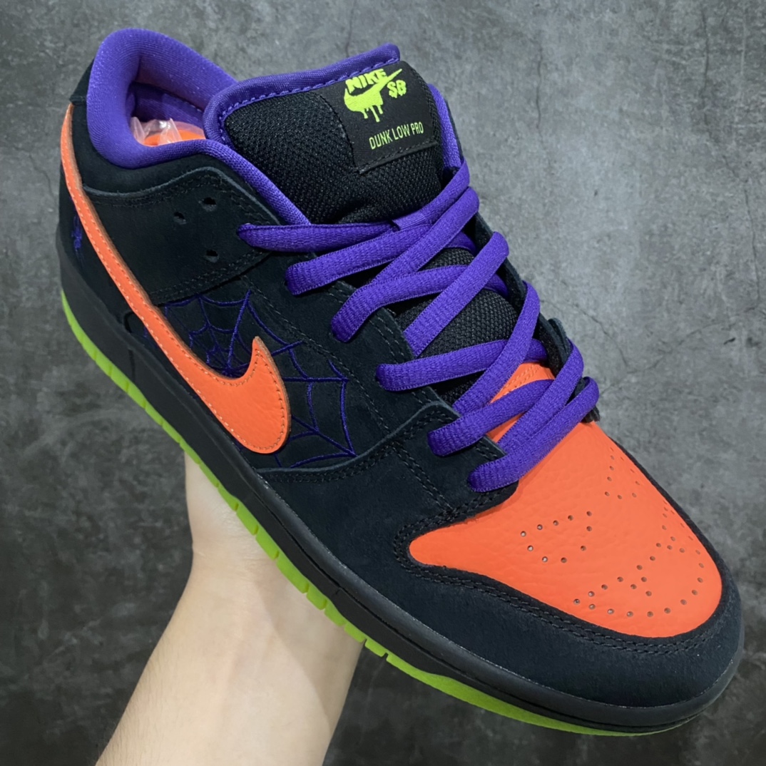 本地350 Nike SB Dunk Low Night of Mischief 万圣节限定 BQ6817-006