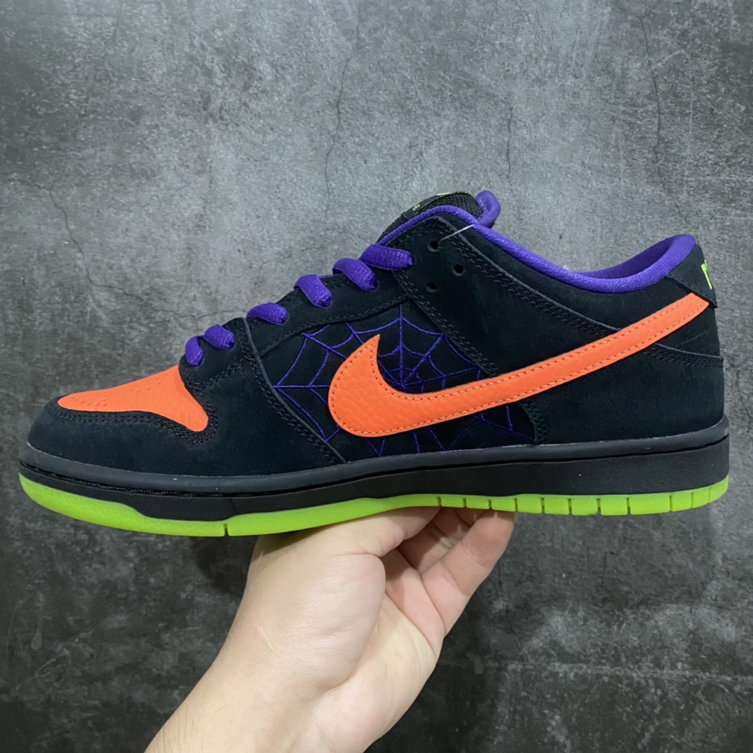 本地350 Nike SB Dunk Low Night of Mischief 万圣节限定 BQ6817-006