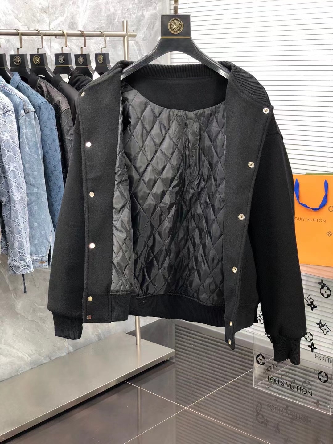 驴家22fw新款棒球服棉外套这两年最