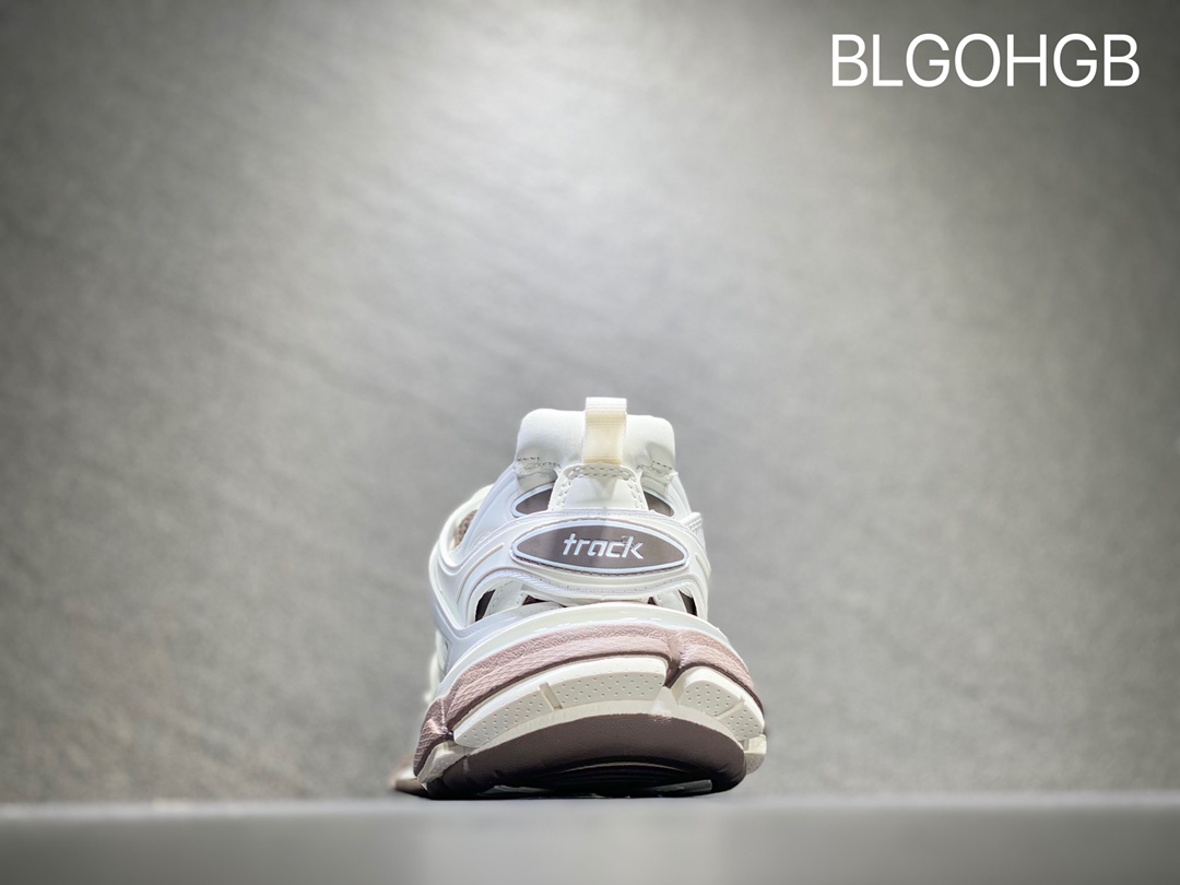 3.0 Three generations of outdoor concept shoes Balenciaga Sneaker Tess s.Gomma MAILLE WHITE/ORANGE pure original version