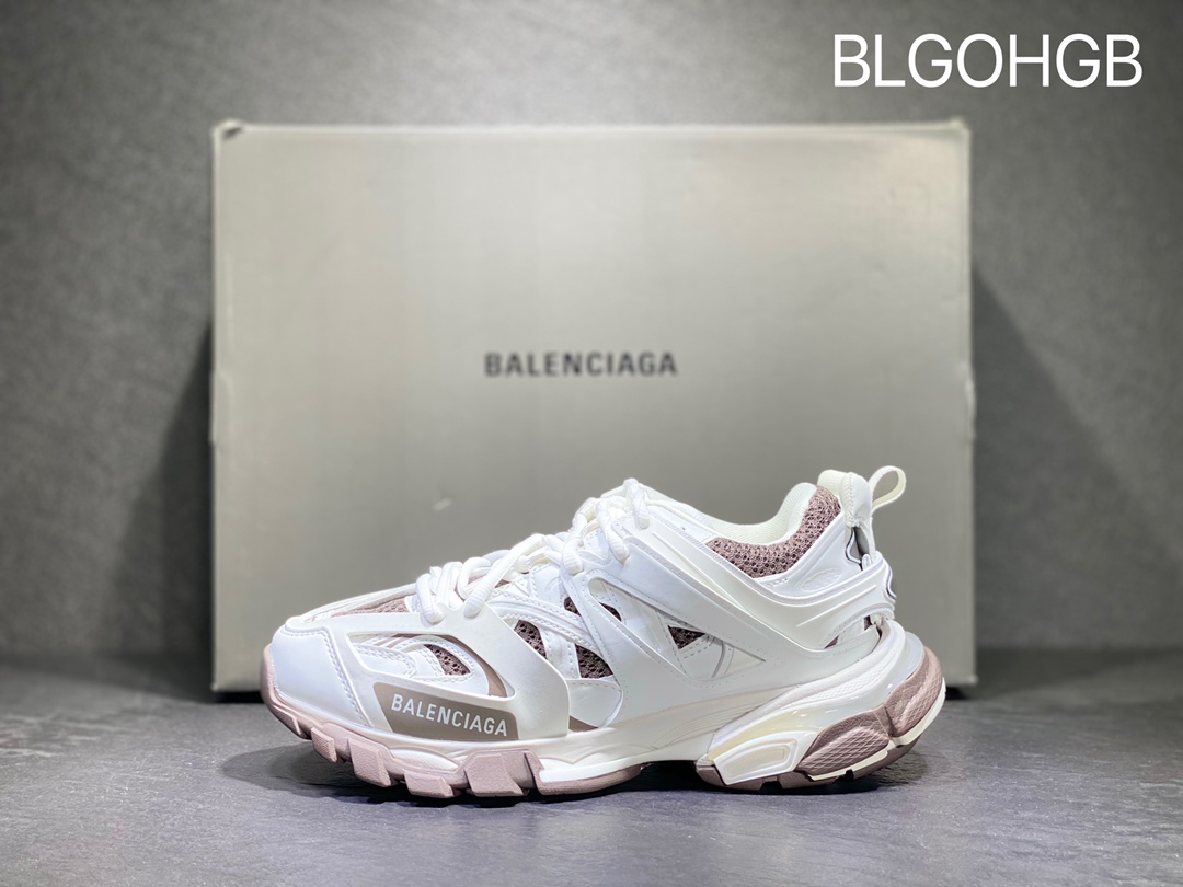 3.0 Three generations of outdoor concept shoes Balenciaga Sneaker Tess s.Gomma MAILLE WHITE/ORANGE pure original version