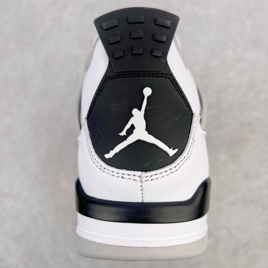 图片[8]-💰460 ＃GX Air Jordan AJ4 Retro 小白水泥 DH6927-111 圈内最强四代 独家外贸特供尺码含 45.5 49.5 50.5 耗时半年巨作 全套原纸板楦头开发 原厂特供皮料加持 确保原汁原味 完美呈现四代版型 一比一鞋头弧度高度鞋身弧度 数据细节工艺流程均保持原鞋一致 原厂TPU网格鞋带扣 正确内里网布 菱角分明不变形无多余毛边 柔软性质感一致于原鞋 市场唯一原厂鞋扣模具 背面可见隐藏注塑口 原厂织唛标 原厂飞人电绣工艺 尾指中部跳三针 独家绑鞋带手法 印刷中底布 四线拉帮 米色美纹纸贴合固定 进口港宝加持 后跟自然饱满 全鞋荧光划线卡点 追求极致完美 每一双都是工艺品 多重QC质检 超越公司货的品控标准 实实在在的免检产品 尺码：40 40.5 41 42 42.5 43 44 44.5 45 45.5 46 47.5 48.5 49.5 50.5 编码：by5936030-运动鞋