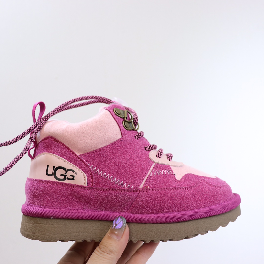 图片[7]-油GG海兰德靴 2022秋冬新款儿童经典复古拼色靴扣带款，撞色拼接 个性潮酷 牛津布加绒款 柔软亲肤 舒适透气不捂脚 EVA外底，轻便耐穿 防滑耐磨🤟-选品中心