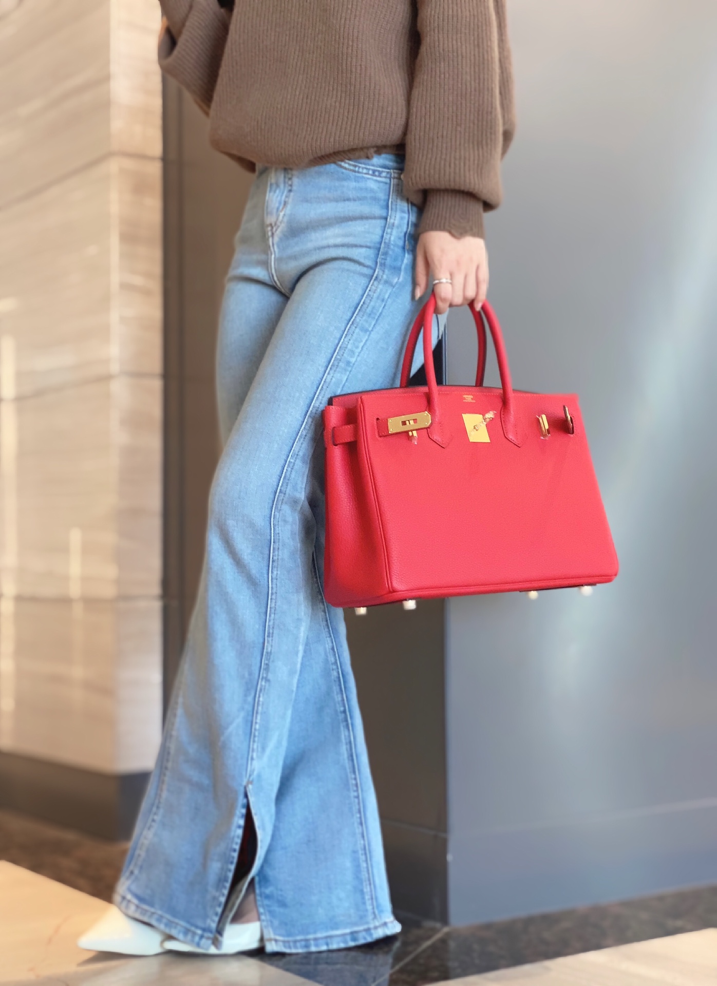 博柏利 Burberry 高定经典皮革女包手袋 #92CE218A 5