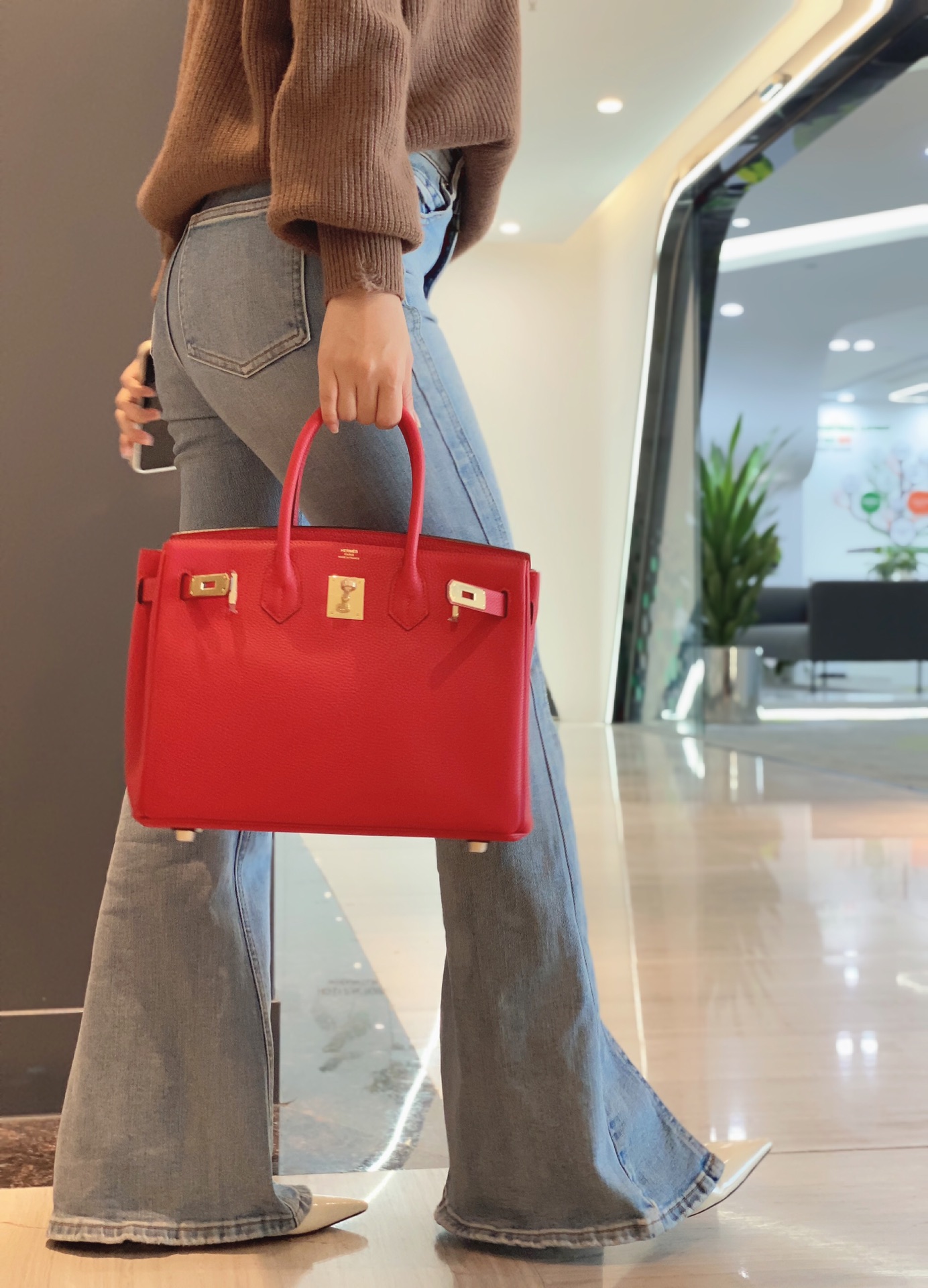 博柏利 Burberry 高定经典皮革女包手袋 #92CE218A 4