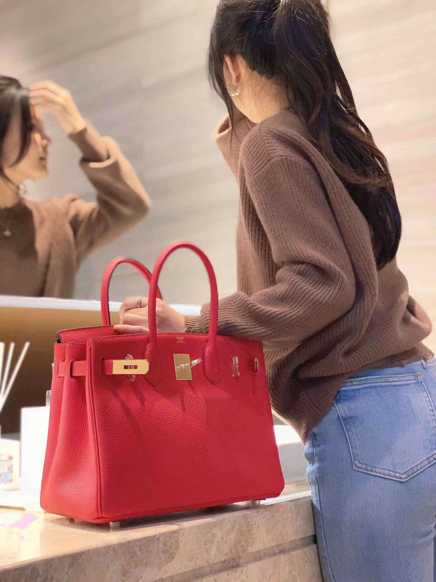 博柏利 Burberry 高定经典皮革女包手袋 #92CE218A 6