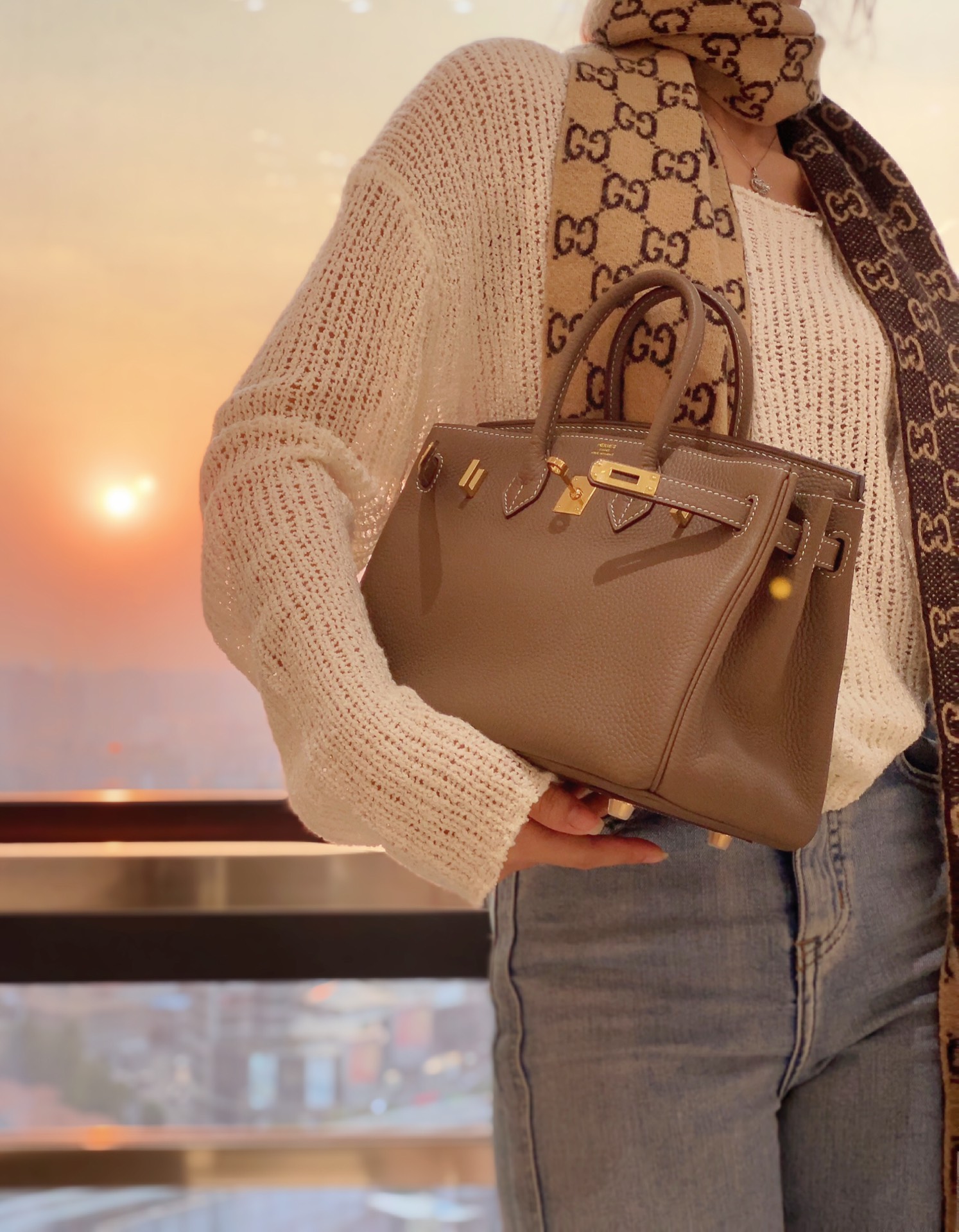 东方青苍都说好的Birkin 大象灰 7