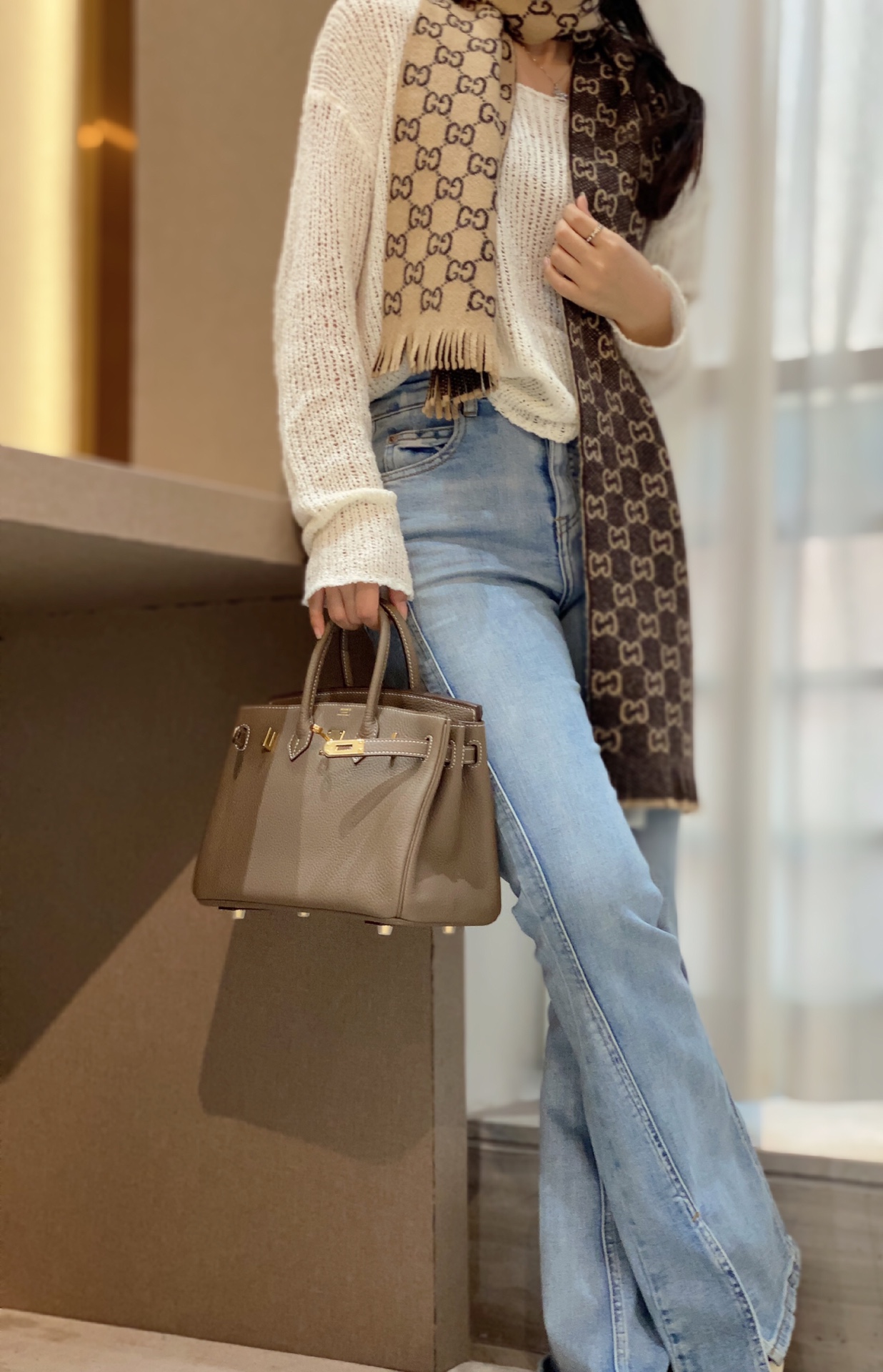 东方青苍都说好的Birkin 大象灰 8