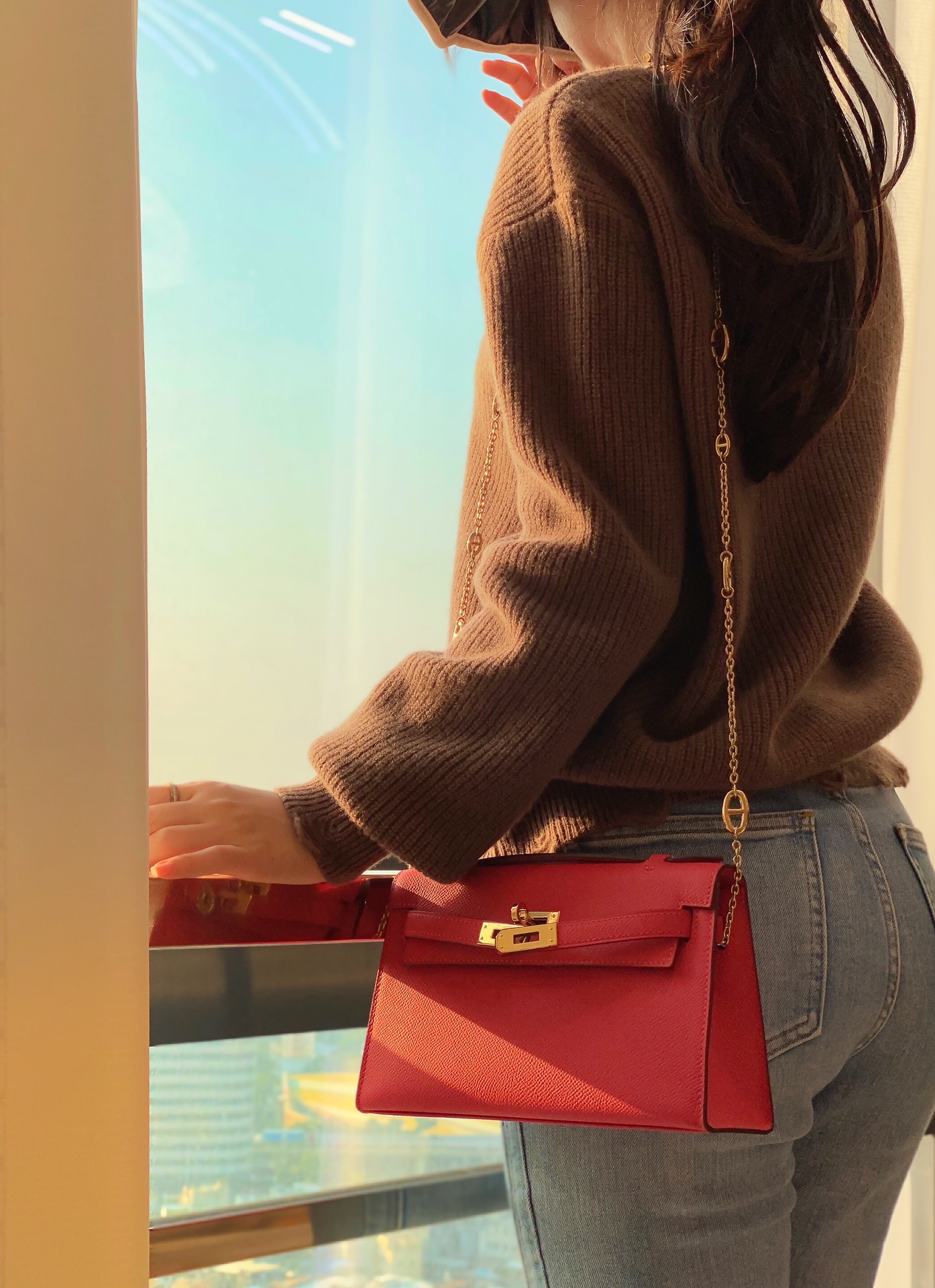 Hermès Luxury Designer Handbag Shoulder Crossbody Bag crafted in premium 2