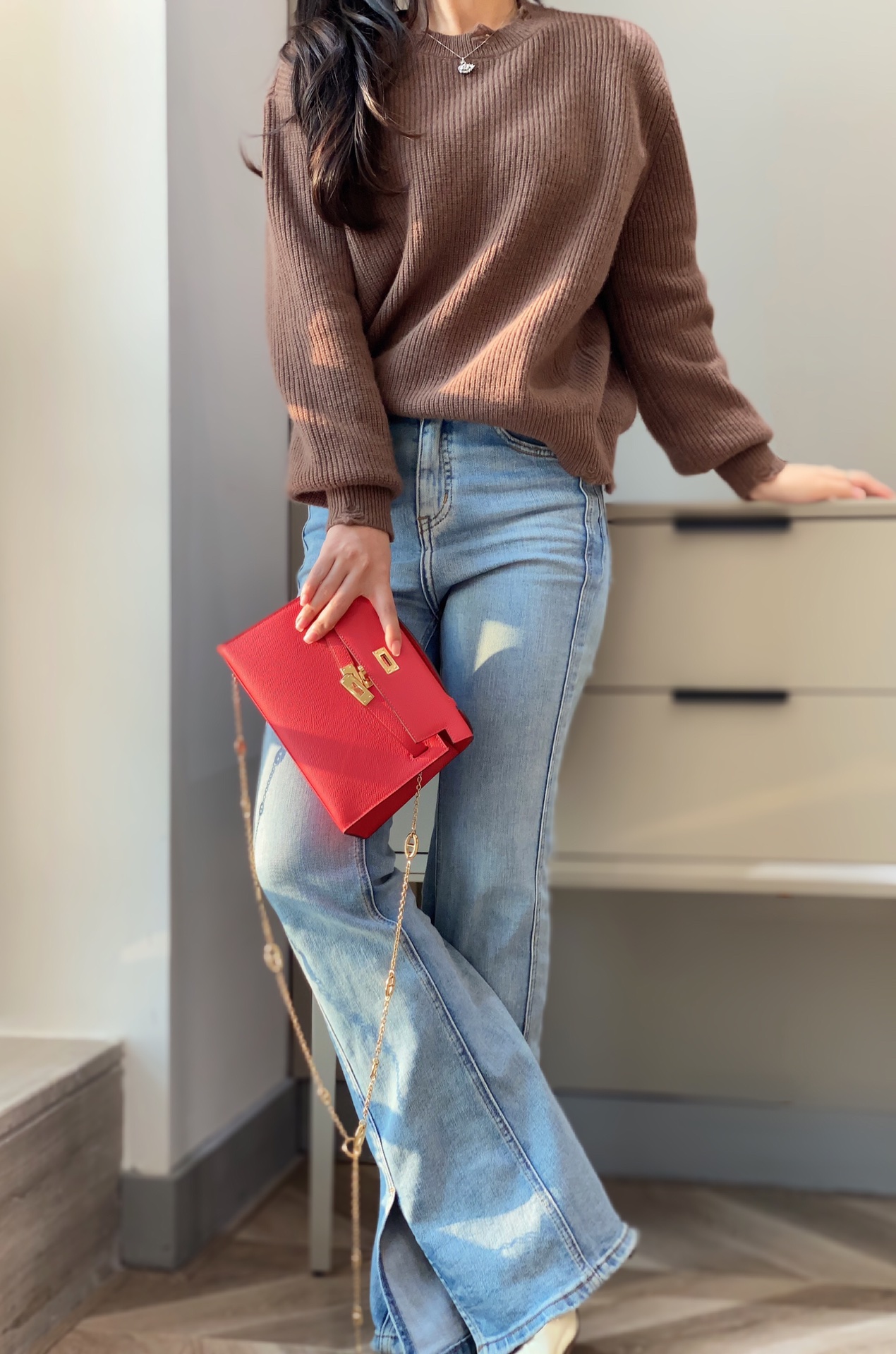 Hermès Luxury Designer Handbag Shoulder Crossbody Bag crafted in premium 6