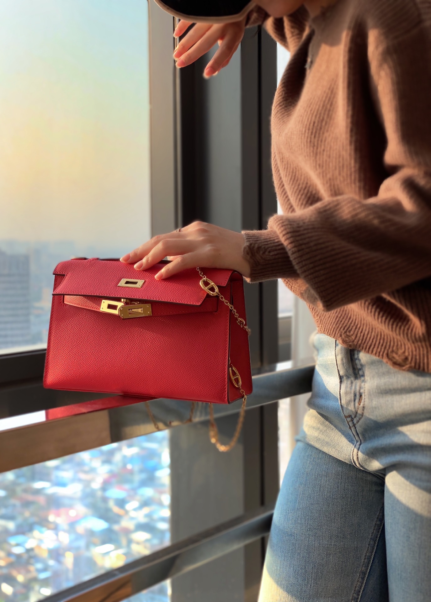 Hermès Luxury Designer Handbag Shoulder Crossbody Bag crafted in premium 3