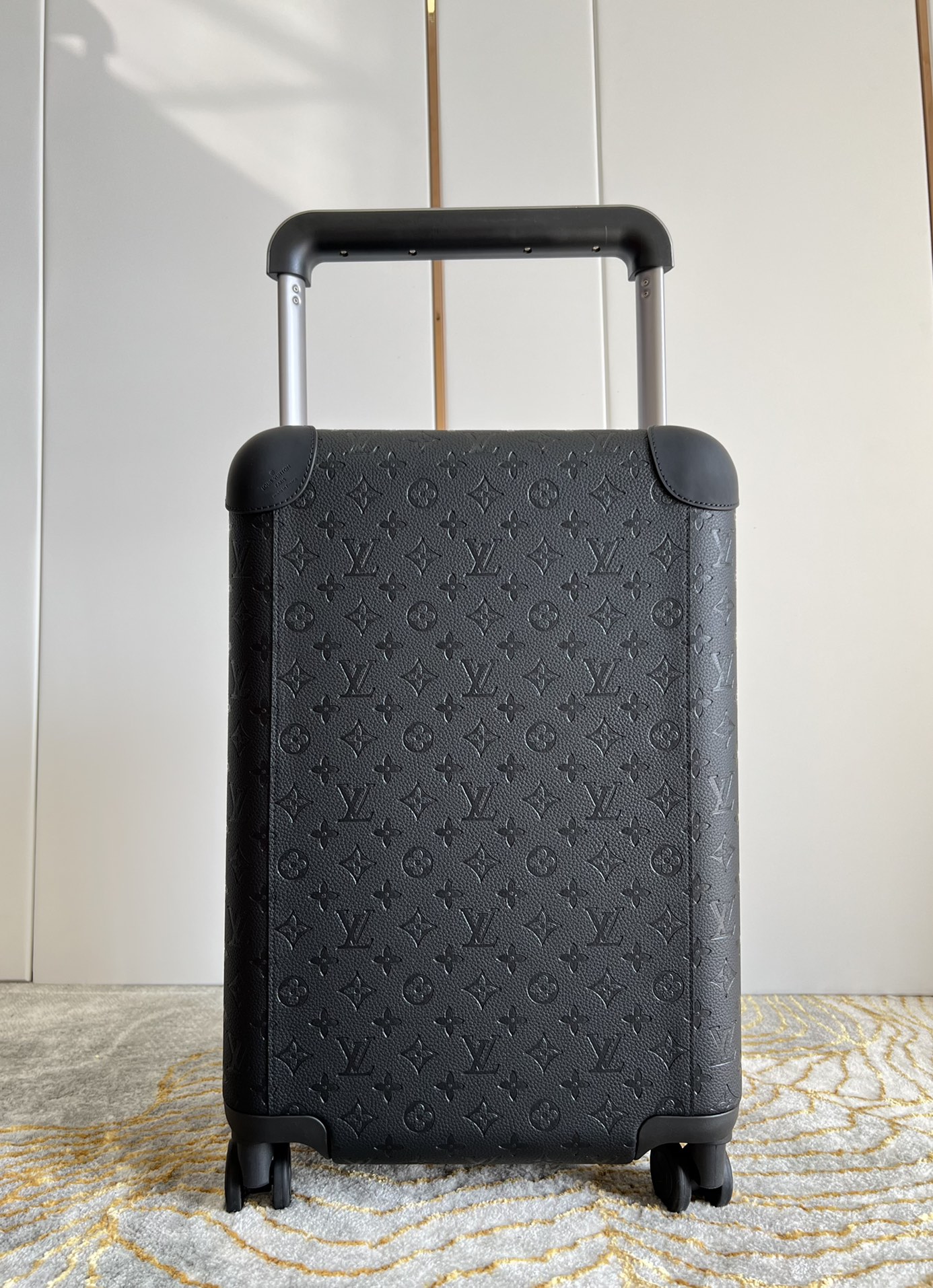 Louis Vuitton Bags Trolley Case Black Monogram Canvas