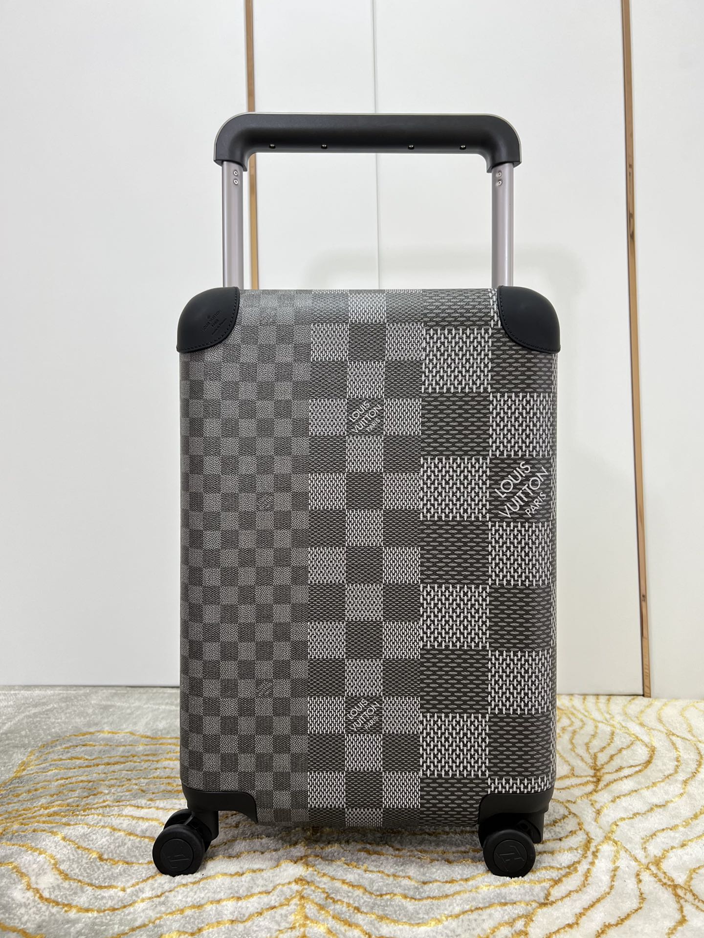 Louis Vuitton Bags Trolley Case US Sale
 Black Monogram Canvas