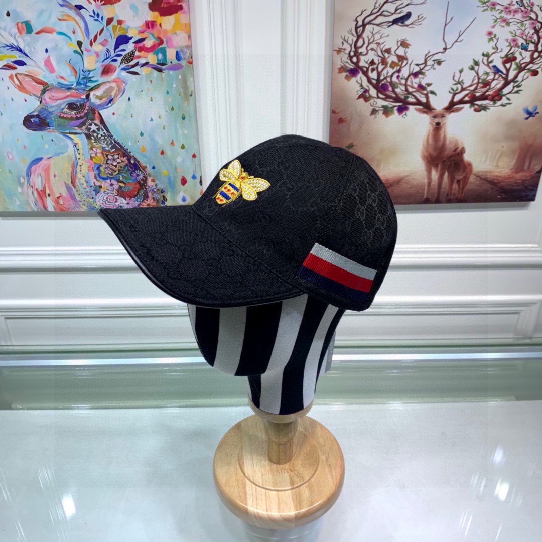 Gucci Hats Baseball Cap Online From China Designer
 Embroidery Canvas Cotton Cowhide