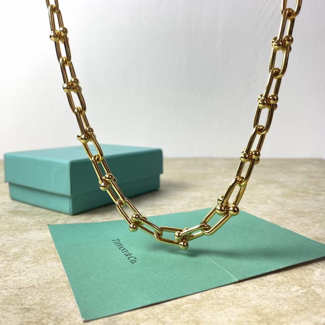Tiffany & Co. 蒂芙尼tiffany&Co. hardward 大小U型竹节扣项链