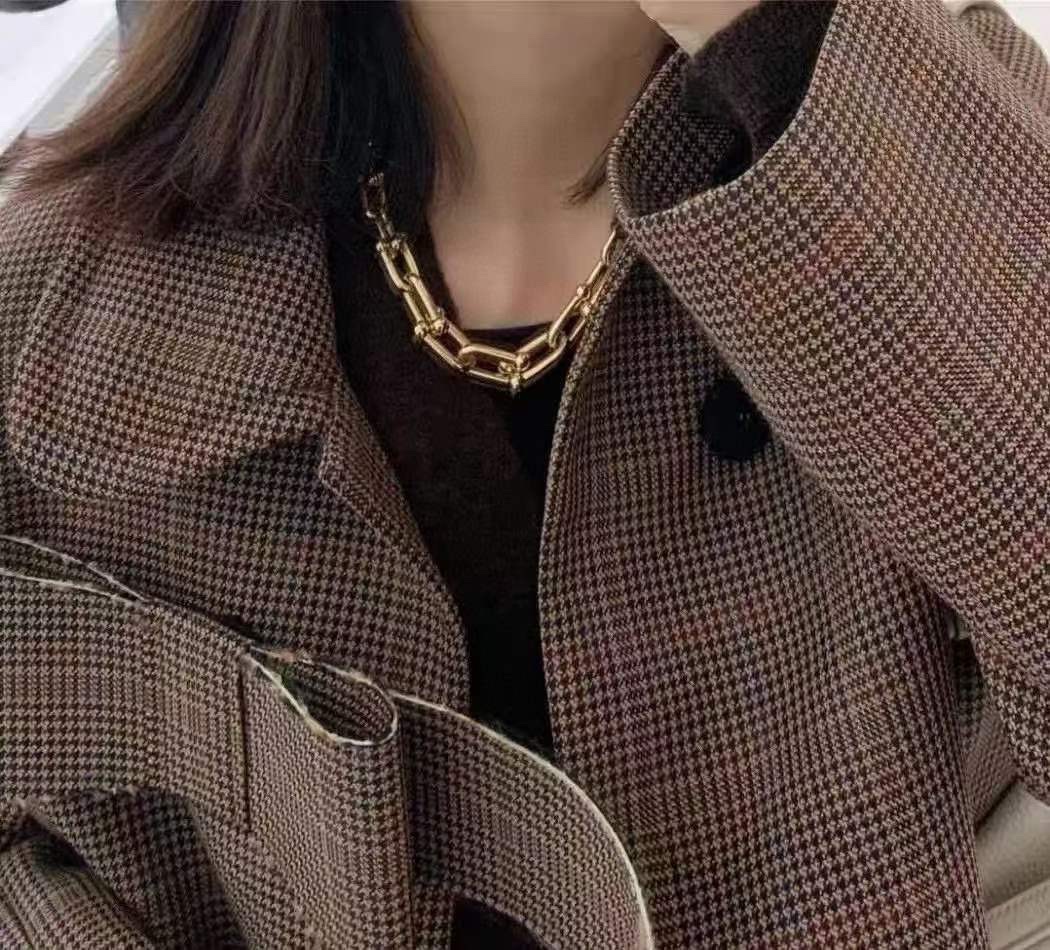 Tiffany & Co. 蒂芙尼tiffany&Co. hardward 大小U型竹节扣项链