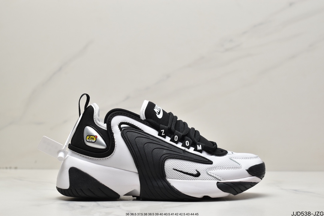130 Nike Zoom 2K Sneaker Zoom 2000复古百搭老爹慢跑鞋AO0354-100