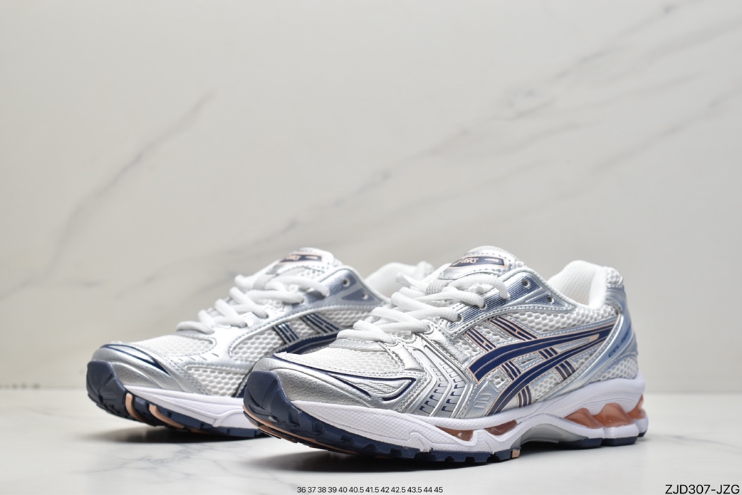 Asics Gel-Kayano 14 mesh cushioning running shoes