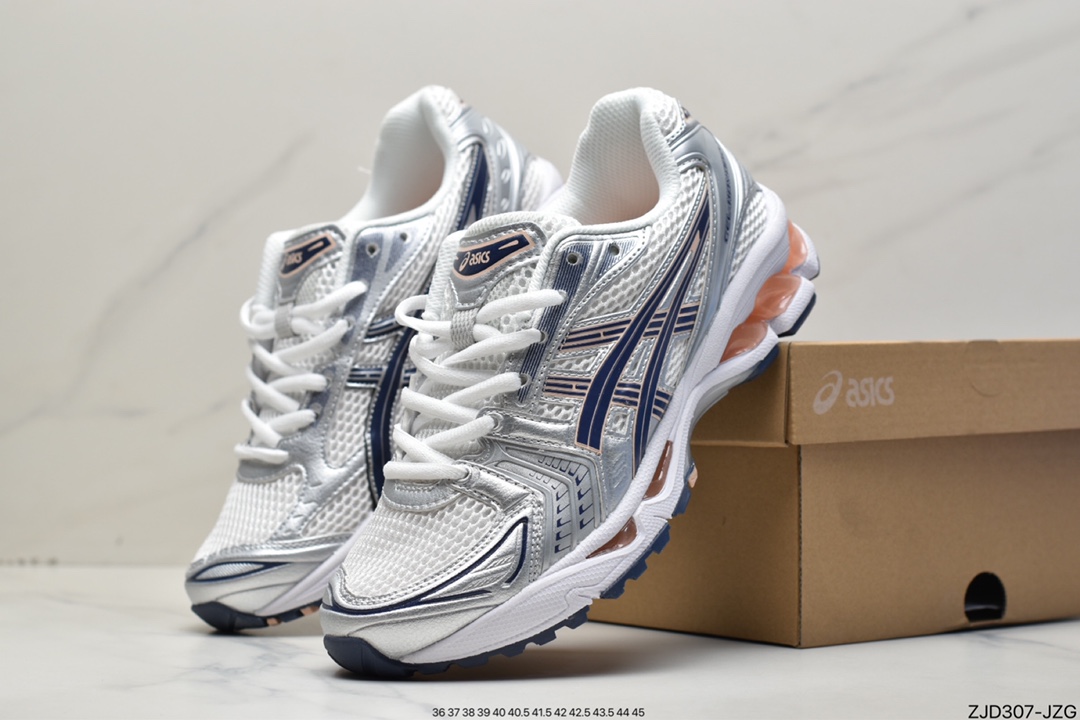 Asics Gel-Kayano 14 mesh cushioning running shoes