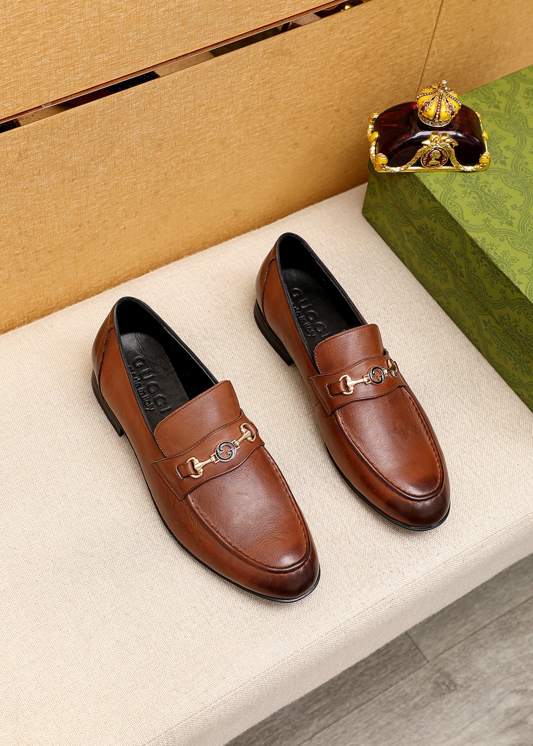 Product: Gucci "Gucci" casual leather shoes in regular sizes 38-44 (customized at 45️) Pro