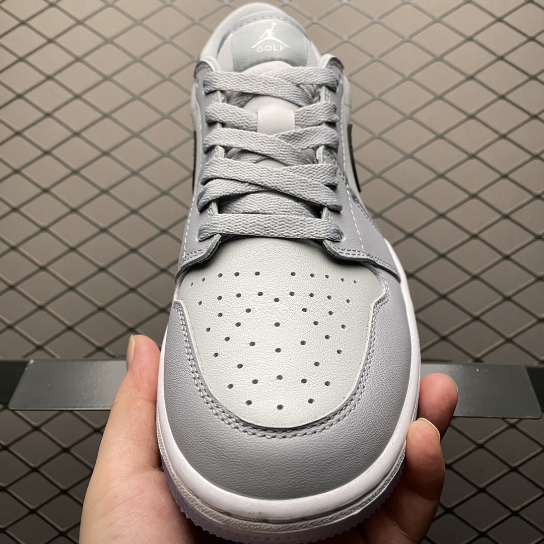 【纯原】 福利特价🔥【纯原】 Air Jordan 1 Low Golf AJ1 乔1全新高尔夫版 狼灰