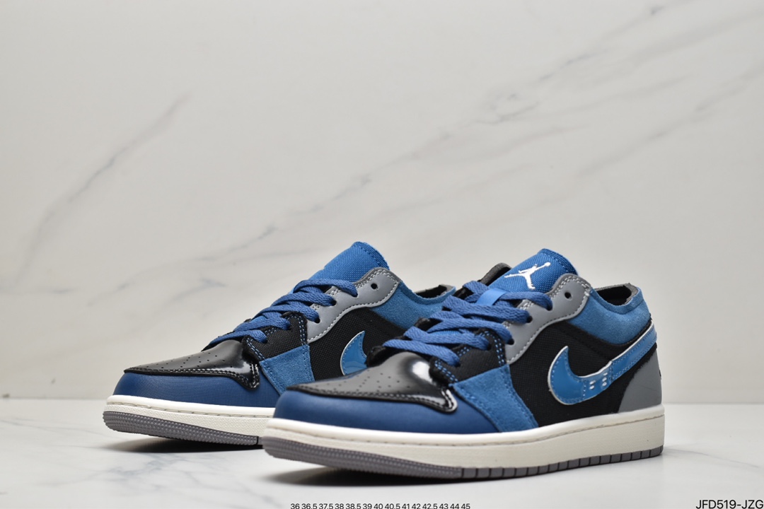 170 Ai Jordan 1 Low SE Craft”Obsidian”AJ1 乔丹1代低帮黑曜石 DR8867-400
