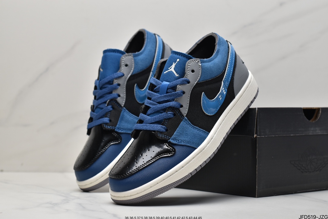 170 Ai Jordan 1 Low SE Craft”Obsidian”AJ1 乔丹1代低帮黑曜石 DR8867-400