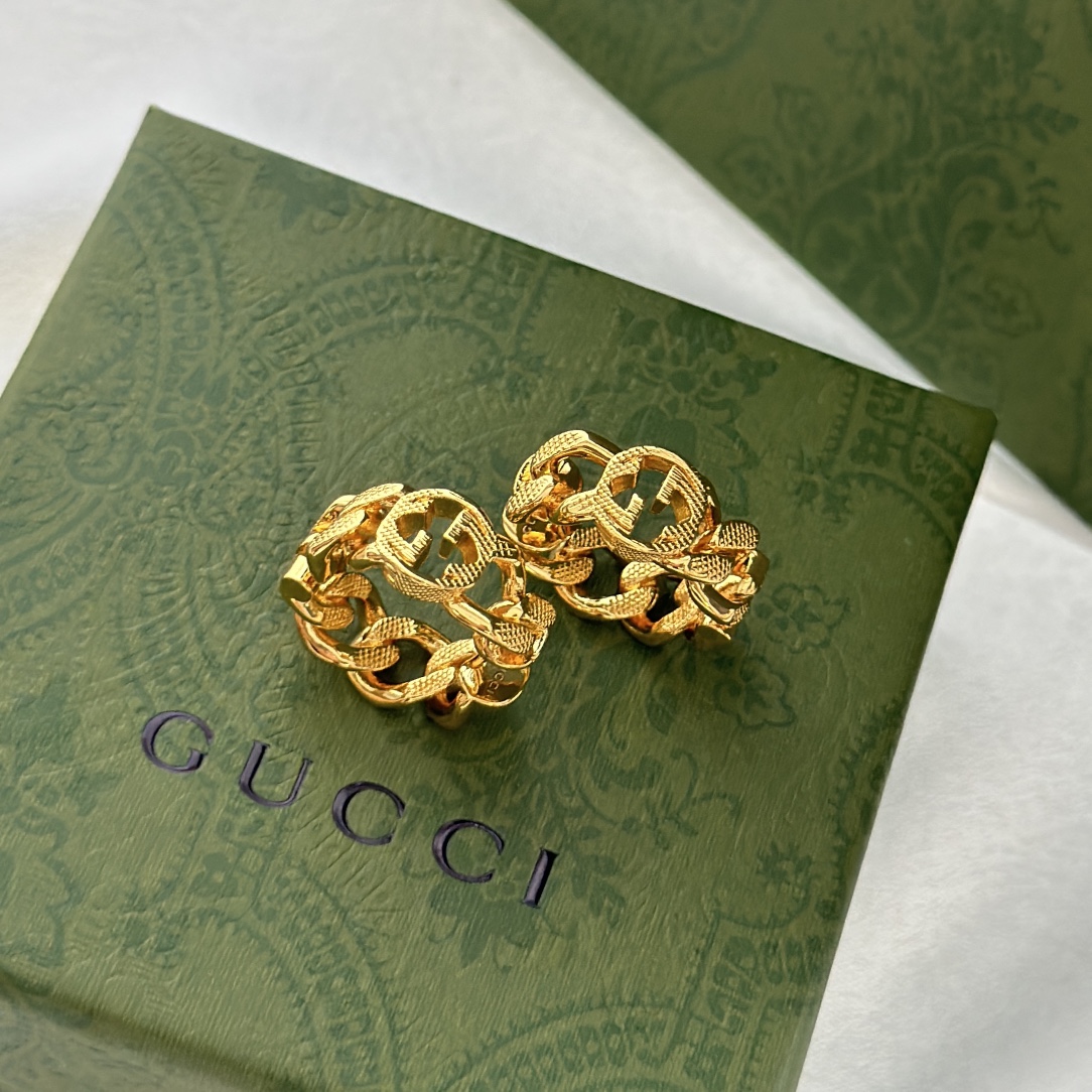 Gucci Jewelry Earring Openwork 925 Silver