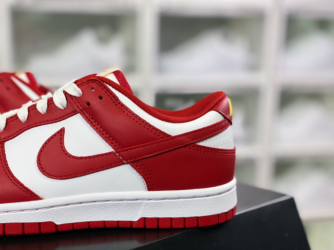 320 SB Dunk Low"White Red Yellow"扣篮系列低帮休闲运动滑板板鞋DD1391-602