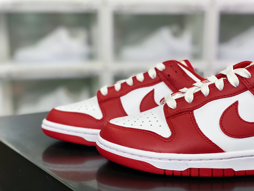 320 SB Dunk Low"White Red Yellow"扣篮系列低帮休闲运动滑板板鞋DD1391-602