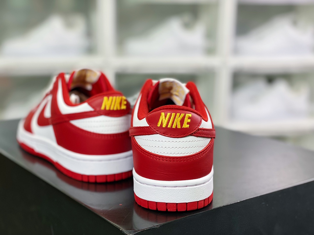 320 SB Dunk Low"White Red Yellow"扣篮系列低帮休闲运动滑板板鞋DD1391-602