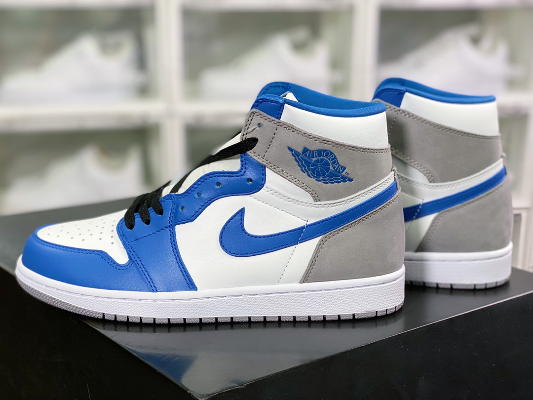 280 Air Jordan 1 Retro High OG"True Blue"AJ1代“白蓝灰”DZ5485-410