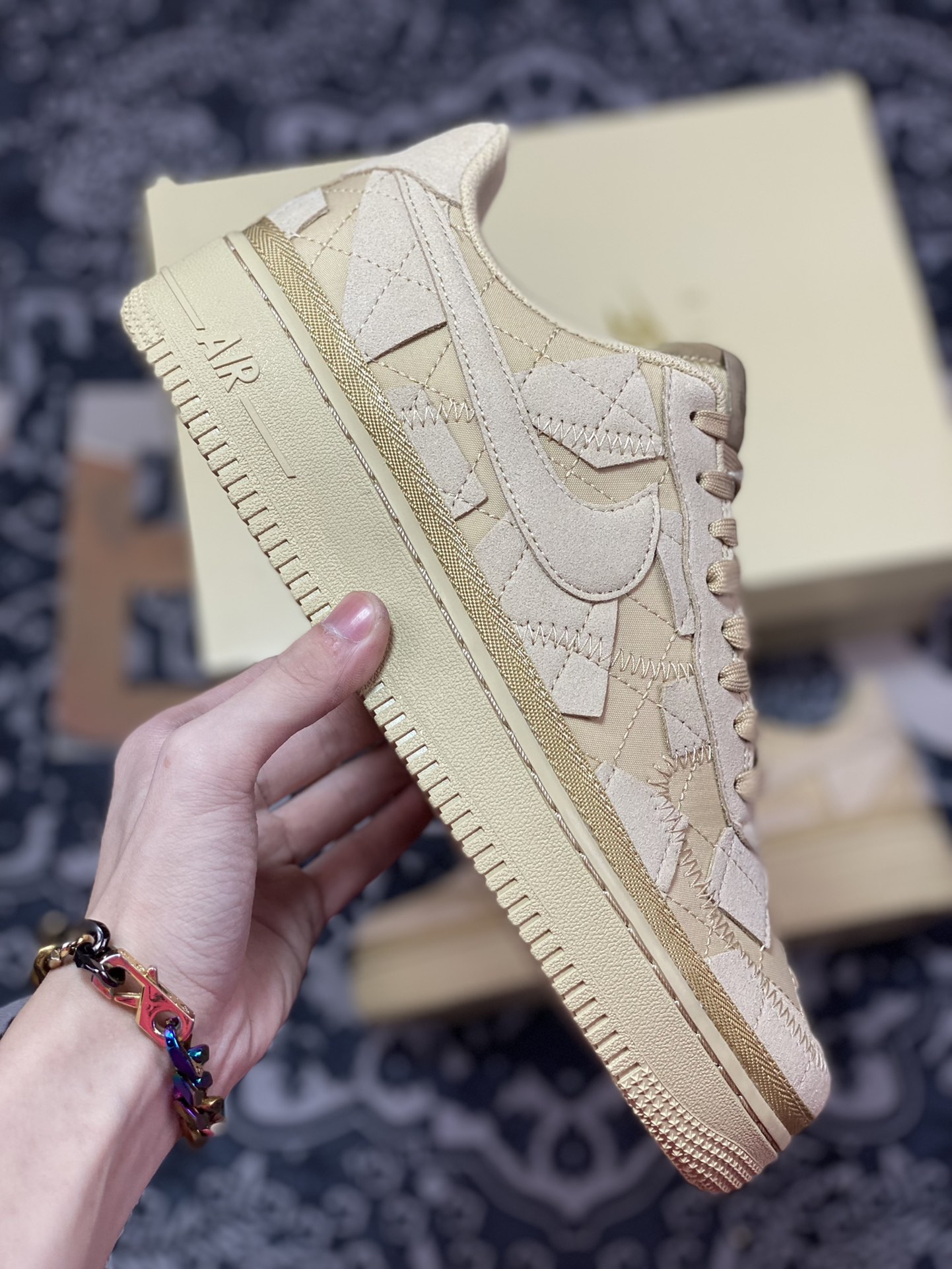 Billie Eilish x Nike Air Force 1'07 Low ”Mushroom” Air Force 1 low-top casual sneakers DQ4137-200