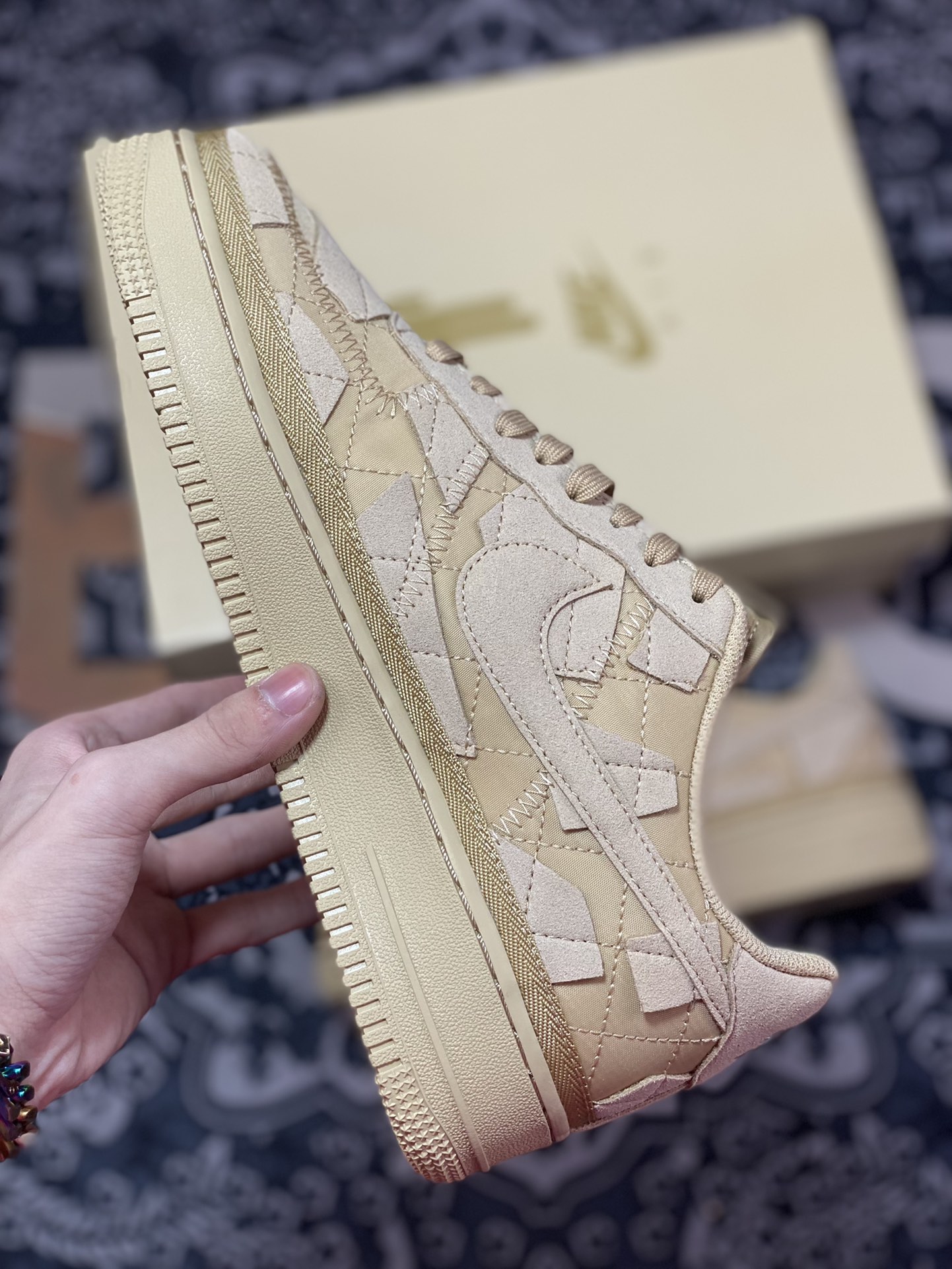 Billie Eilish x Nike Air Force 1'07 Low ”Mushroom” Air Force 1 low-top casual sneakers DQ4137-200