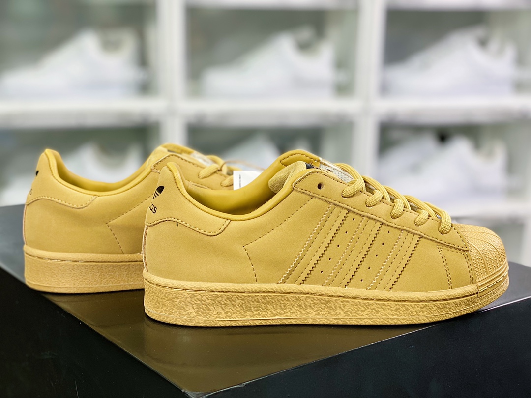 Originals Superstar W”Brown/Beige/Waffle”classic shell head GZ4831