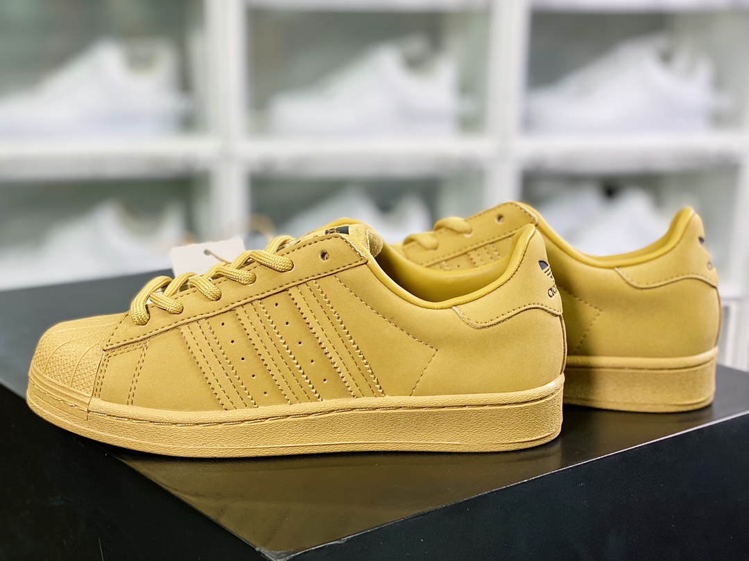 Originals Superstar W”Brown/Beige/Waffle”classic shell head GZ4831