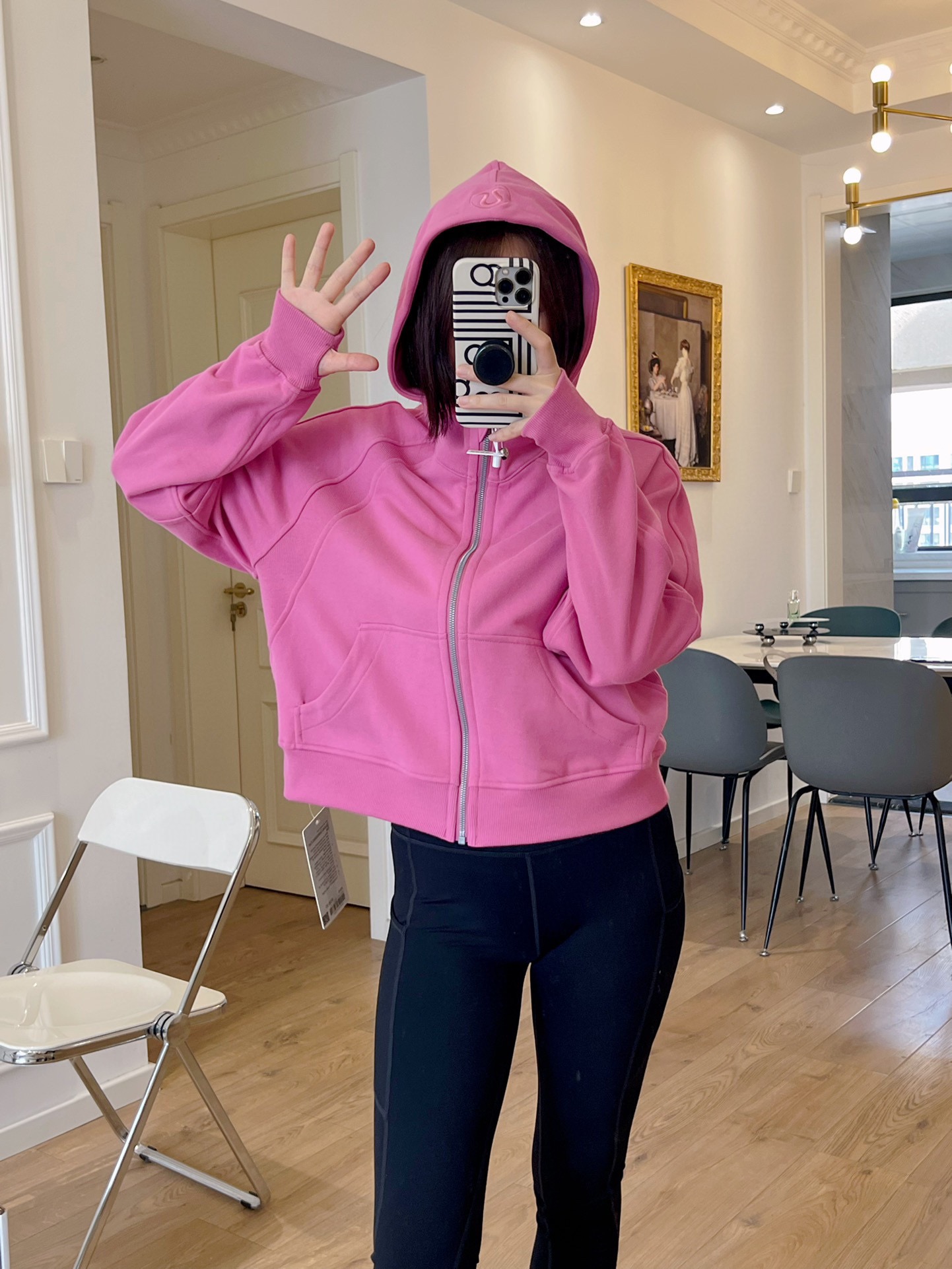 LU Yoga Sweatshirt and Yoga Pants Matching Set - Comprehensive 2