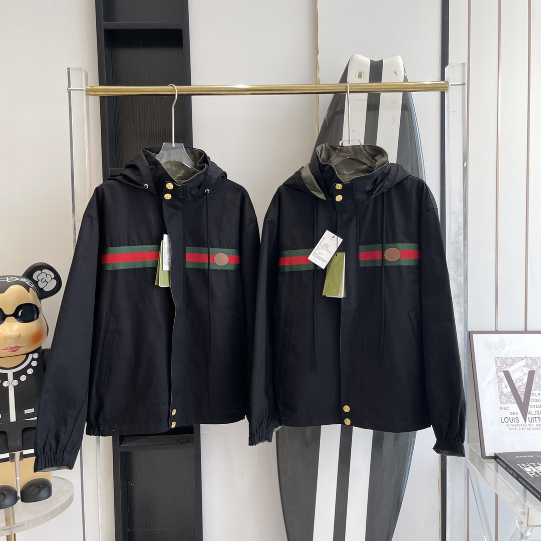 Gucci Reversible Workwear Jacket - Unisex Style, Premium Quality 2 i1666777908 8158 0