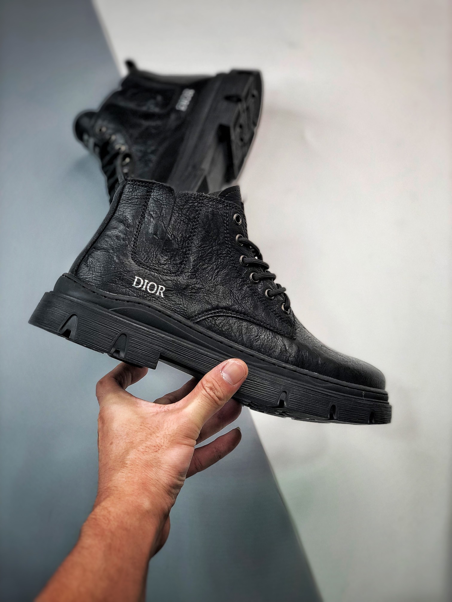 Dior casual trend mid-top Martin boots series 22ss autumn and winter new style