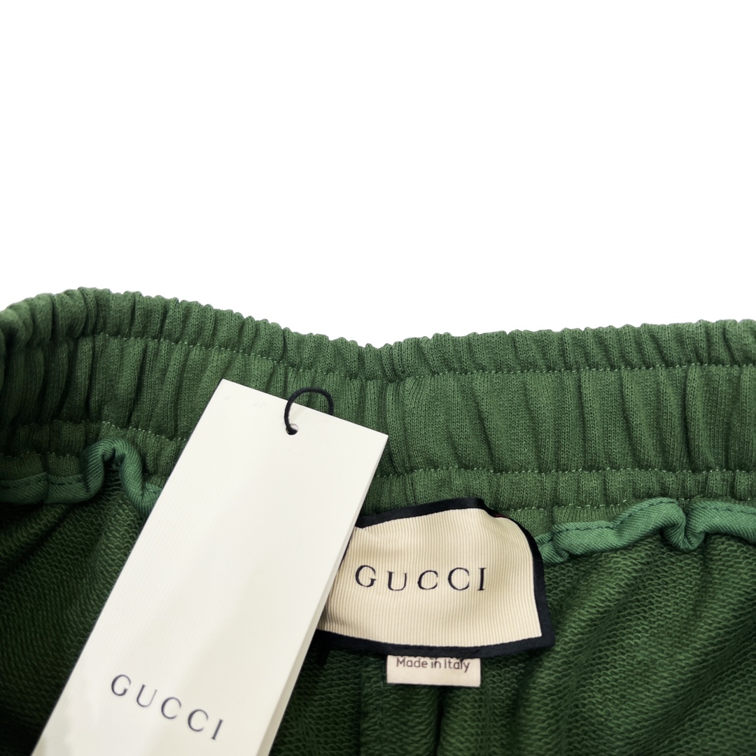 GUCCI/古驰 侧边双G反光织带长裤