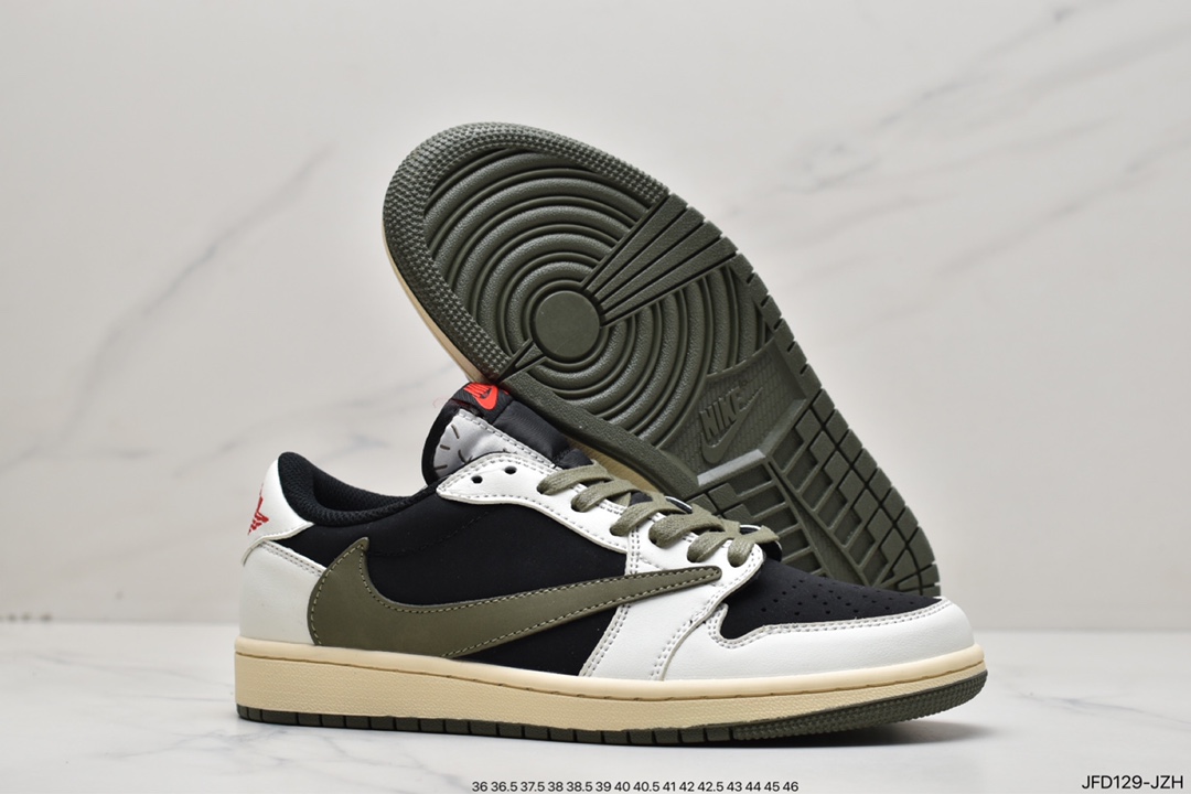 170 耐克Nike Air Jordan 1 Low OG SP”Khaki Green”AJ1乔丹一代DM7866-198