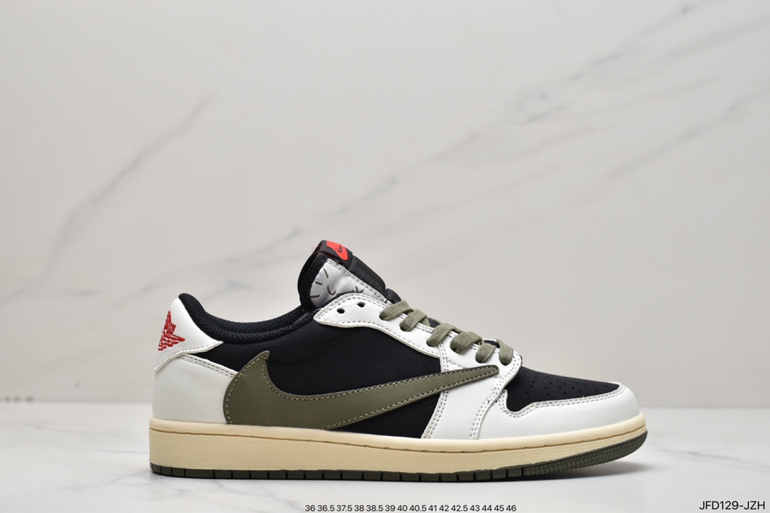170 耐克Nike Air Jordan 1 Low OG SP”Khaki Green”AJ1乔丹一代DM7866-198